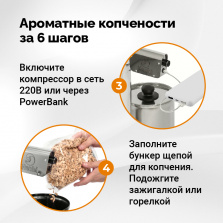 Дымогенератор холодного копчения Hanhi Ultra фото 15