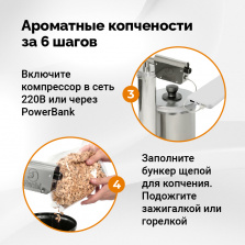 Дымогенератор холодного копчения Hanhi Ultra фото 14