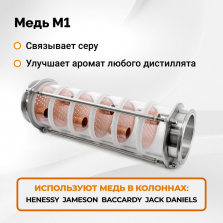 Царга DomSpirt 2 - 6 медных тарелок фото 2