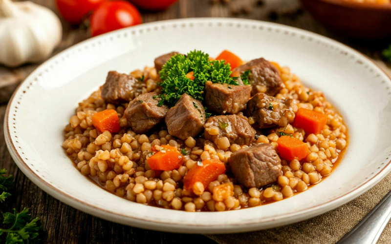 Рецепты каши с мясом в автоклаве