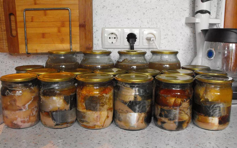 Рыба в автоклаве: 2 быстрых рецепта вкусных домашних консервов 