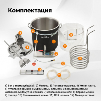 Пивоварня Хмельница, 50 л 