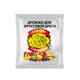 Дрожжи спиртовые «Сам Себе Самогонщик» Fruit