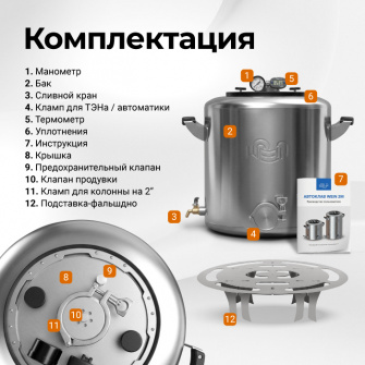 Автоклав Wein 2M, 30 л