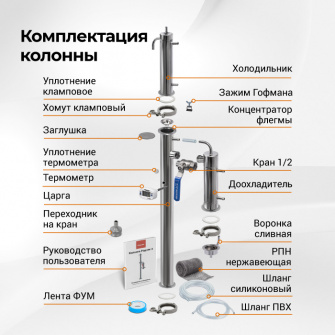 Самогонный аппарат Родник 4, 20 л