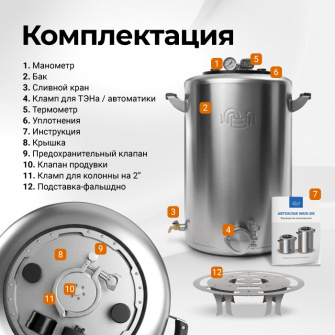 Автоклав Wein 2M, 48 л