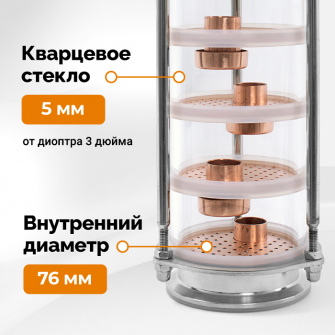 Царга DomSpirt 2 - 6 медных тарелок