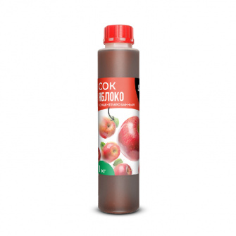 Сок концентрированный яблочный, 1л
