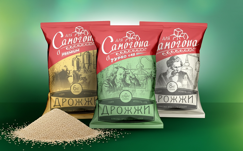 Кончились дрожжи? Попробуйте линейку «Для самогона»