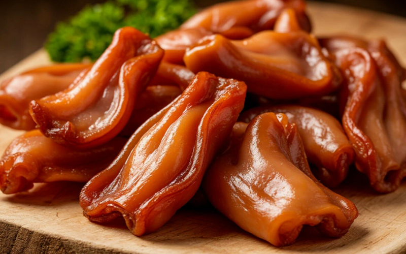 Рецепт копченых свиных ушей