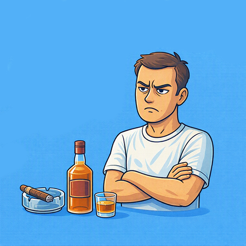 «Если человек не пьет, и не курит, поневоле задумываешься, уж не сволочь ли он?»