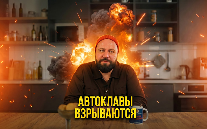 Может ли автоклав взорваться? Разбираем причины появления страхов