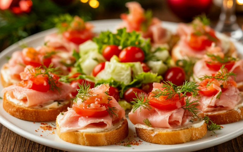 Топ-5 простых вкусных закусок на праздничный стол