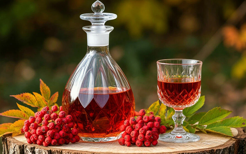 Рецепт самогона из рябины (красной и черноплодной)